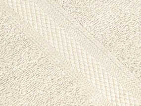 CLARYSSE ELEGANCE törölköző 60x110 cm krémszínű, 100% pamut