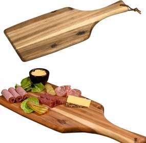 Akác deszka Tálaláshoz És Vágáshoz 42x17 cm Rusztikus stílus