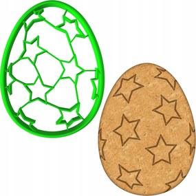 HĂșsvĂ©ti Forma MĂ©zeskalĂĄcs lyukasztĂł HĂșsvĂ©ti TojĂĄs 8cm