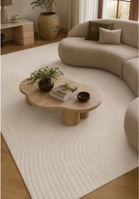Krémszínű szőnyeg 160x230 cm Whirl – ESTE