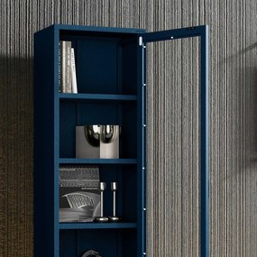 LUIGI vitrin, 500 x 1800 x 350 mm, Modern: gránátszín