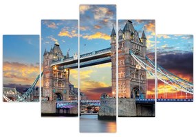 Kép - Tower Bridge, London, Anglia (150x105 cm)