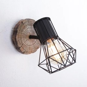 Globo 54017W-1 - PRISKA fali spotlámpa 1xE27/60W/230V