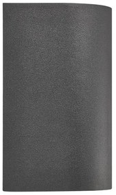 Nordlux - CANTO kültéri fali lámpatest 2xGU10/28W/230V IP44 fekete