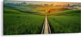 Kép - Napfelkelte a völgy felett (120x50 cm)