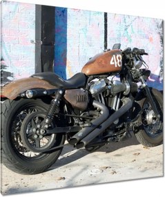 Vászonkép 90x90 Motorkerékpár