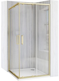 Zuhanykabin Rea City 80x80 Gold Brush