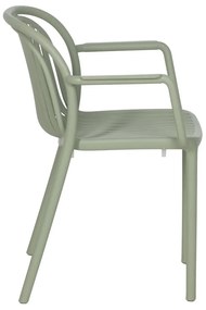Zöld műanyag étkezőszék Alia – Ixia