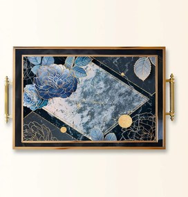 Üveg tálca, 38×24 cm – TPA9906