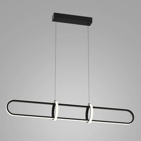 ITALUX PND297727501ABK CERRILA Modern Led Függesztett Lámpa Fekete LED IP20