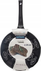 Mély Granit bevonatos serpenyő pároláshoz, sütéshez, Orion, 28 cm