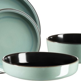 Mäser ALENIA10 db-os étkészlet , zöld