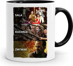 Fekete Bögre Szakácsnak Konyhai Mosogatógép fényképes nyomtatással