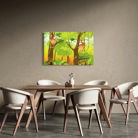 Kép - majmok (90x60 cm)