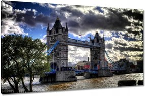 Vászonkép 120x70 Tower Bridge Felvonóhíd Londonban
