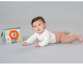 Taf Toys - Gyermek textilkönyv tükörrel szavanna