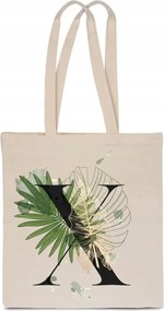 Öko pamut Táska ekrü X Betűvel Xavier Straight Edge TT_360_e