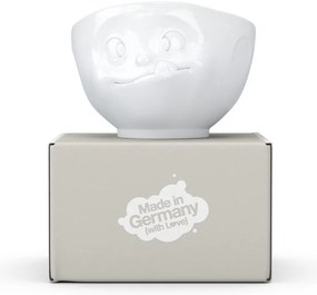 Fehér 'huncut' porcelántálka - 58products