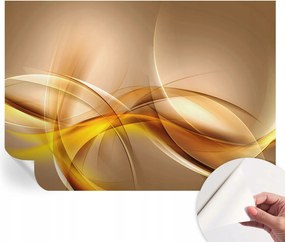 Öntapadós fali fotótapéta Hálószobába Lágy vonalak 312x219 cm