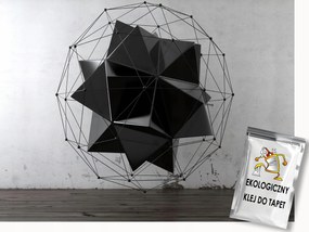 Fotótapéta Flizelina Modern Geometriai 3D Beton 100x75 ragasztó