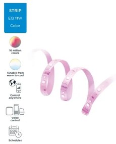 WiZ - LED RGBW Dimmelhető szalag 1m LED/11W/12V 2700-6500K Wi-Fi