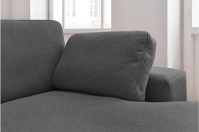 Sötétszürke sarokkanapé Belair – Bobochic Paris