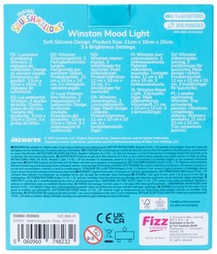 Kék gyerek éjjelilámpa Fizz Winston – SQUISHMALLOWS