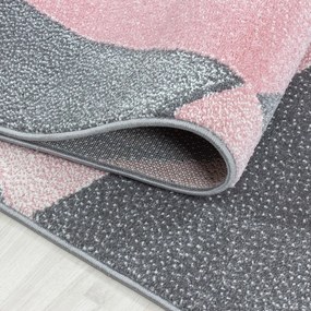 Rózsaszín-szürke futószőnyeg 80x250 cm Beta – Ayyildiz Carpets