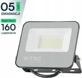 Led fényvető 30W 4800lm 6500K Dióda 160LM/W IP65 Fekete