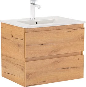 Vario Forte 60 alsó szekrény mosdóval tölgy-tölgy