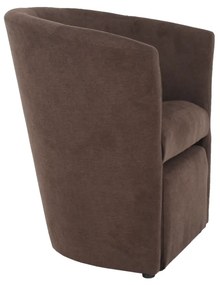 Klub fotel puffal, barna, ROSE