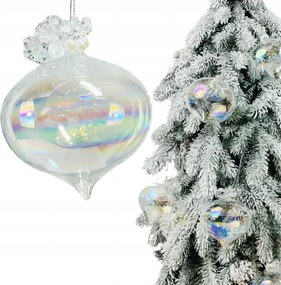 Opálos Üveg Karácsonyfa Dísz Nagy Gömb Karácsonyfa Díszek 12