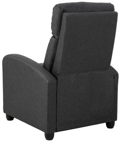 Antracitszürke relaxációs fotel Siom – Actona