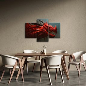 Kép - Sárkány (90x60 cm)