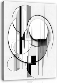 Vászonkép Absztrakt Modern Vászon Figurák A Nappali Hálószobájába 60x40