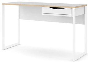 Function Plus fehér íróasztal, 130 x 48 cm - Tvilum