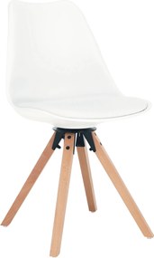 Stílusos forgószék, fehér, ETOSA