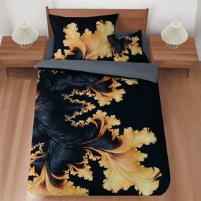 3 részes ágyneműgarnitúra Polycotton Cordyceps gold 200x140cm+90x70cm TiaHome