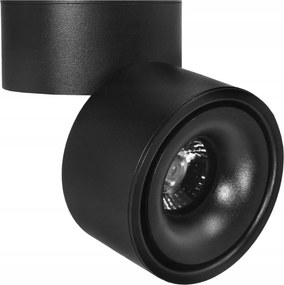 Mozgatható Led Spotlámpa 12W Fekete Felületre Szerelhető Cri 90 3 év garancia Fény színei