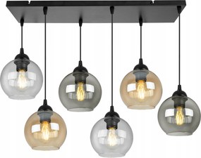 Mennyezeti Lámpa Lógó Csillár Üveg Gömbök Loft Díszléc Glamour Az Asztal Felett