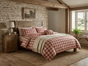 Mikroszálas ágyneműhuzat TARTAN HEART színes Ágyneműhuzat mérete: 70 x 90 cm | 140 x 220 cm