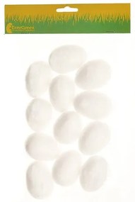 Polisztirol tojáskészlet, magasság 6 cm, 12db/csomag