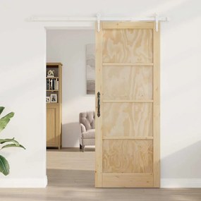 Csúszó ajtó Egyéb ORKDAL Természetes és fehér 83 x 211 cm