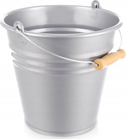 Műanyag Vödör Nagy Szürke Nyéllel Háztartási Víz 10L