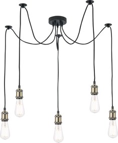 Dar Lighting WACO WAC0575 Függőlámpa 5x60W/E27