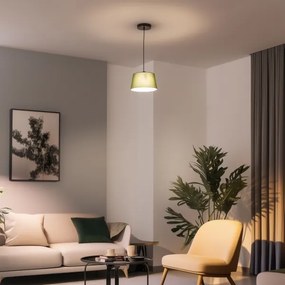 Brilagi - CERIA LED függeszték kábellel 1xE27/40W/230V, átm. 25 cm, zöld