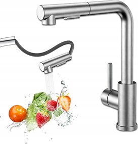 Konyhai Csaptelep Kihúzható Kifolyócsővel 2 Üzemmód