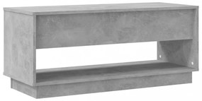 betonszürke szerelt fa TV-szekrény 102x41x44 cm