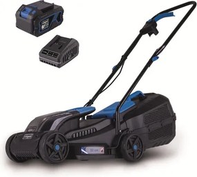 Scheppach BC-MP320-X-SET L - akkus fűnyíró indukciós motorral 3 az 1-ben IXES 20 V (akkuval és töltővel)(5911413403-2)