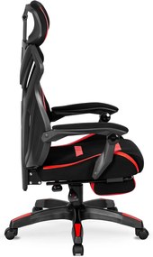 Irodai Forgószék Fekete/Piros Színben. MAXIMO